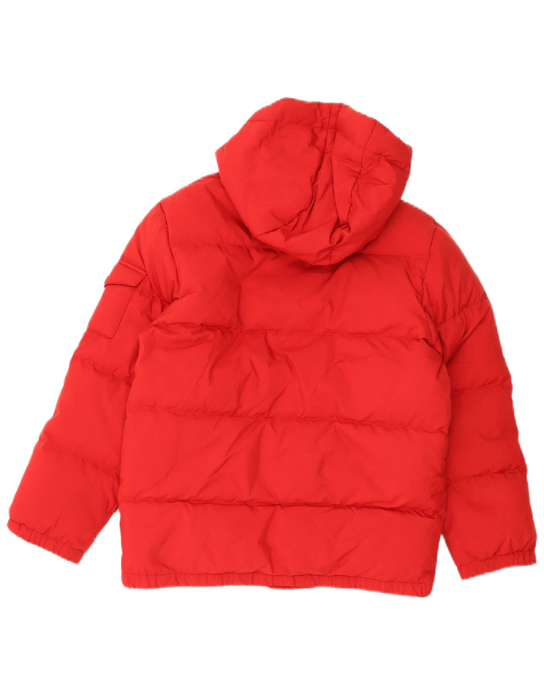 Утепленная куртка с капюшоном Polo Ralph Lauren для мальчиков 10–11 лет, средний красный