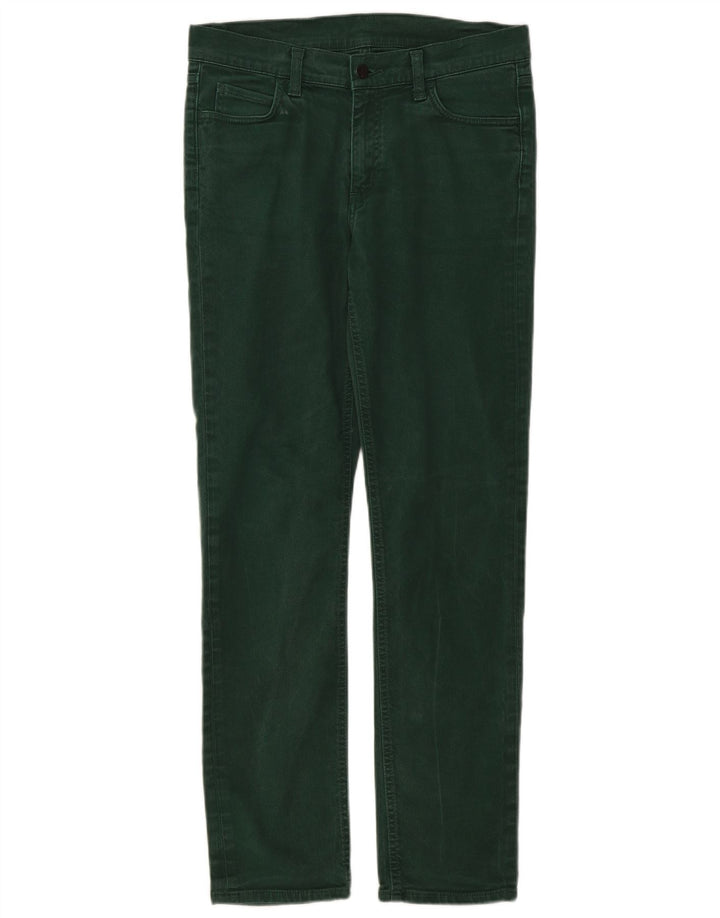 Мужские узкие джинсы Carhartt W30 L32, зеленый хлопок