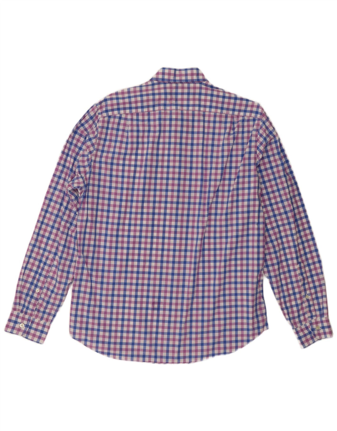 Мужская рубашка индивидуального кроя J. Crew, хлопковая клетка среднего фиолетового цвета