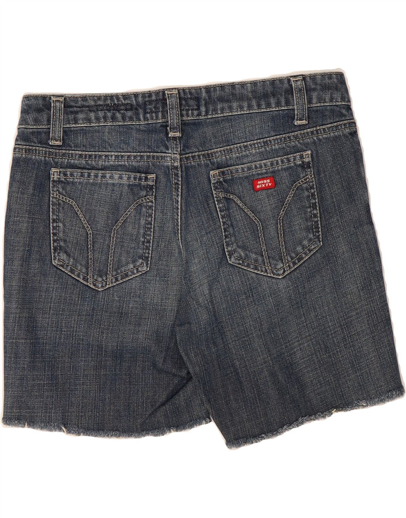 MISS SIXTY Womens Denim Shorts W28 Medium Blue Cotton Vintage Miss Sixty and Second-Hand Miss Sixty from Messina Hembry 
