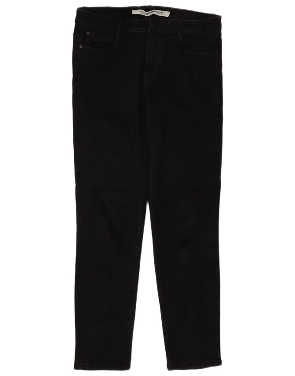 Женские джинсы скинни Zara Trafaluc EU 40 Medium W30 L28, черный хлопок