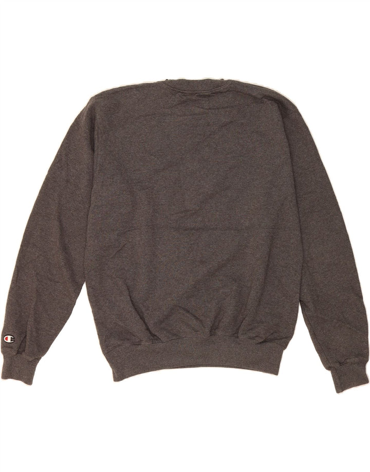 CHAMPION Mens Sweatshirt Jumper Medium Grey Cotton Vintage Champion and Second-Hand Champion from Messina Hembry 