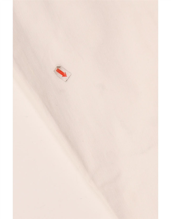 TOMMY HILFIGER Женские джинсы скинни со средней посадкой W25 L25 Белый хлопок