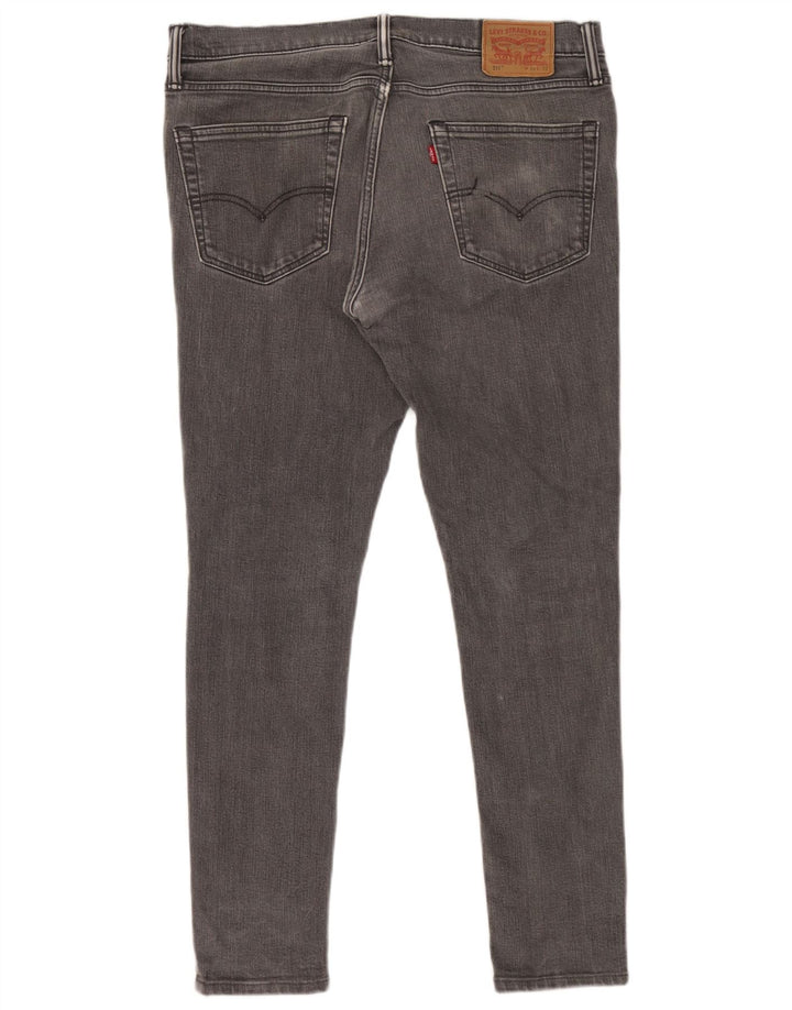 Мужские джинсы Levi's 511 Slim W36 L32 Серые хлопковые
