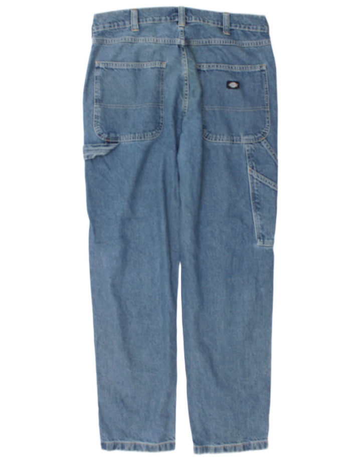 Мужские зауженные джинсы-карго Dickies W33 L32, синие, хлопок