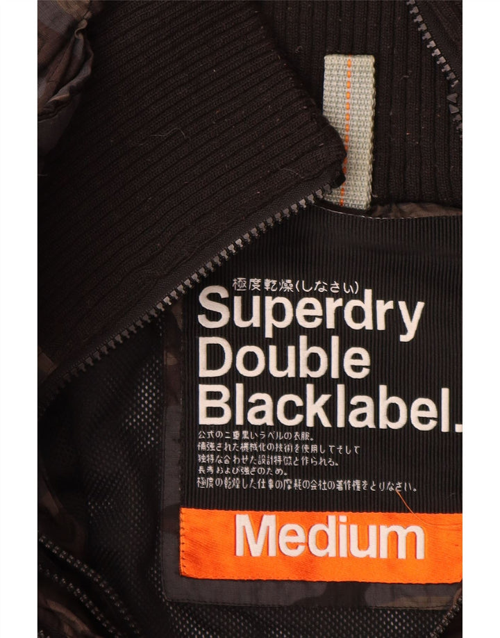 Мужская ветровка с рисунком Superdry UK 38, средний серый нейлон