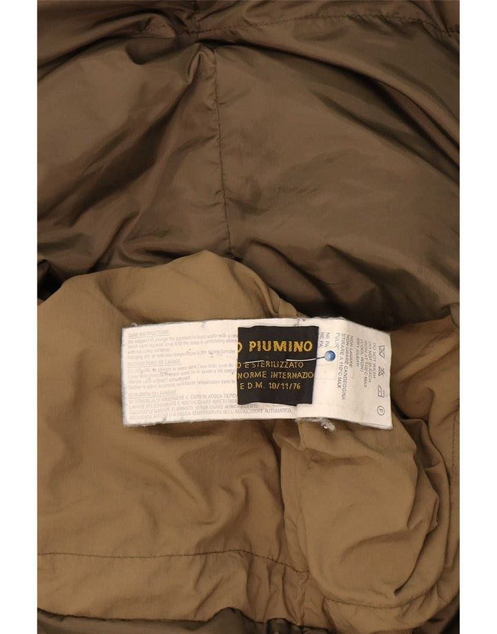 Мужская стеганая куртка с капюшоном Belfe UK 44 2XL Хаки Полиамид