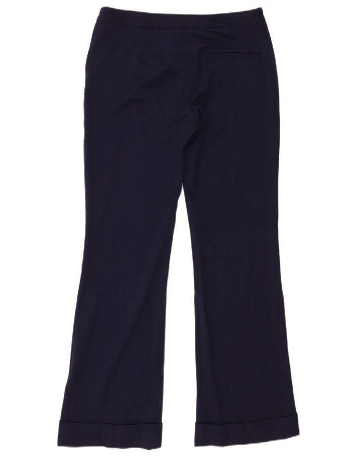 Zara Женские повседневные брюки Bootcut Medium W28 L30 Темно-синий полиэстер