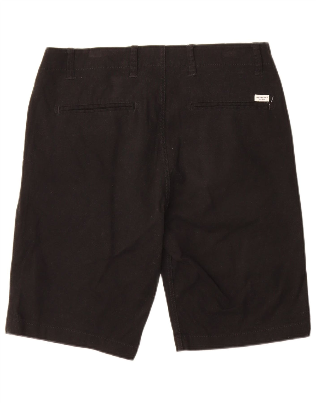 Мужские шорты чинос JACK & JONES W32, черные, хлопковые