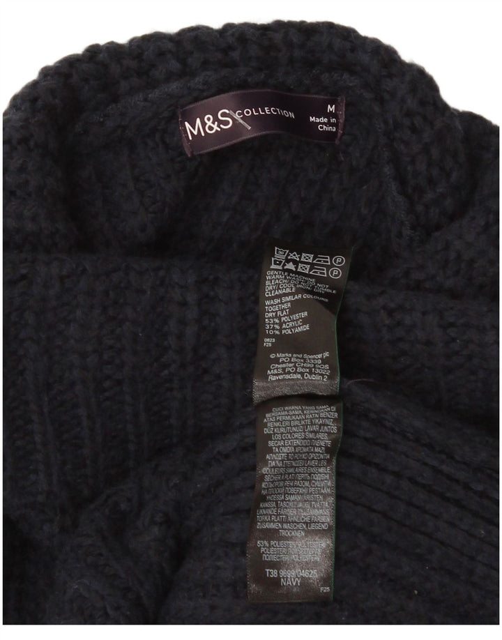 Мужская майка Marks & Spencer, средний темно-синий полиэстер