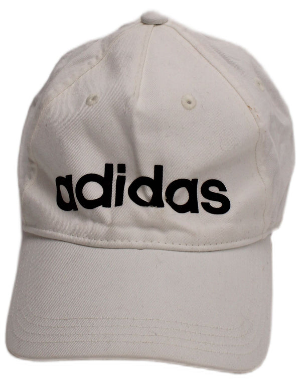Мужская бейсболка Adidas с рисунком, один размер, белый хлопок