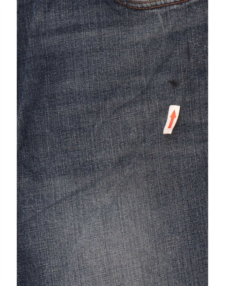 Wrangler Mens Texas Straight Jeans W36 L34 Blue Cotton