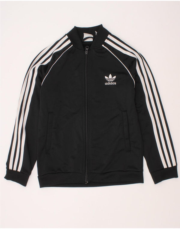 Спортивный костюм Adidas для мальчиков 9-10 лет, черный полиэстер