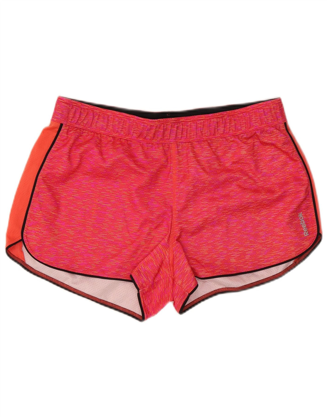Женские спортивные шорты Reebok UK 14, большие розовые крапинки из полиэстера