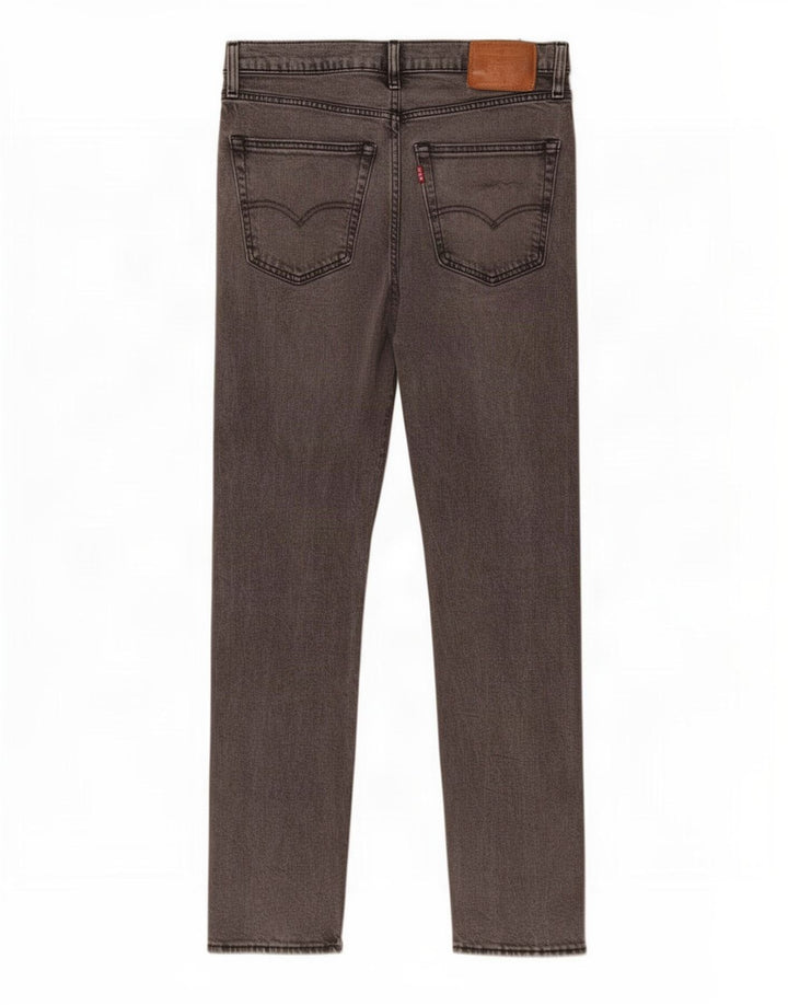 Мужские зауженные джинсы Levi's 502 W31 L32 Серый хлопок