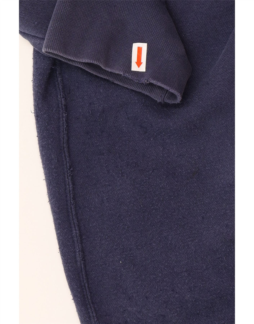 Мужской джемпер свободного покроя с рисунком NIKE XL, темно-синий, хлопок