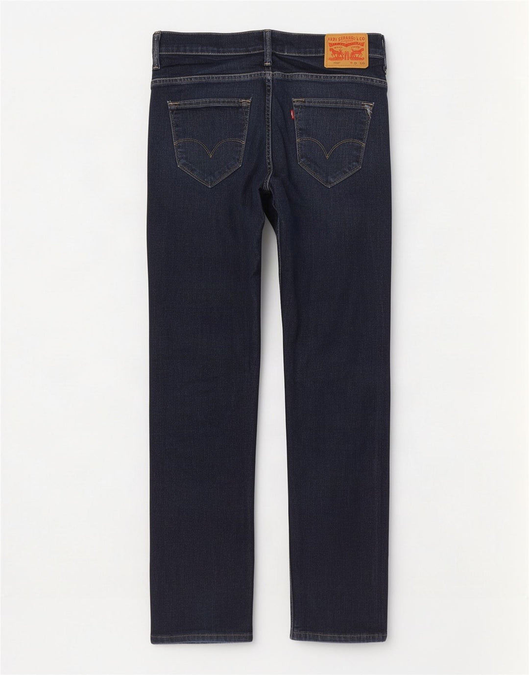 Женские прямые джинсы Levi's 504 W30 L32 темно-синие, хлопок