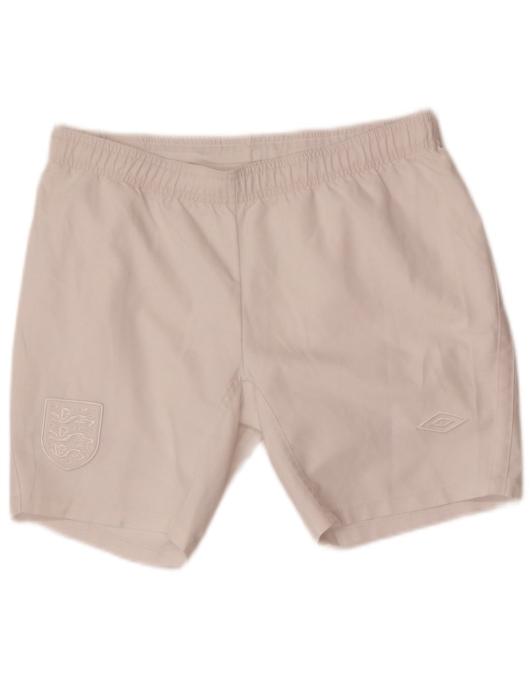 Спортивные шорты Umbro для мальчиков, Англия, 11-12 лет, белый полиэстер