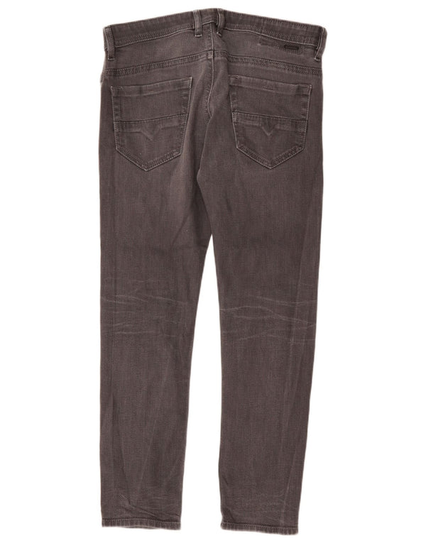 Мужские зауженные джинсы Diesel Thommer W32 L30, серый хлопок