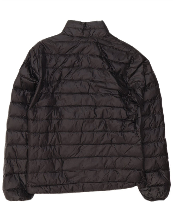 Мужская стеганая куртка Blauer UK 38, средний черный полиэстер