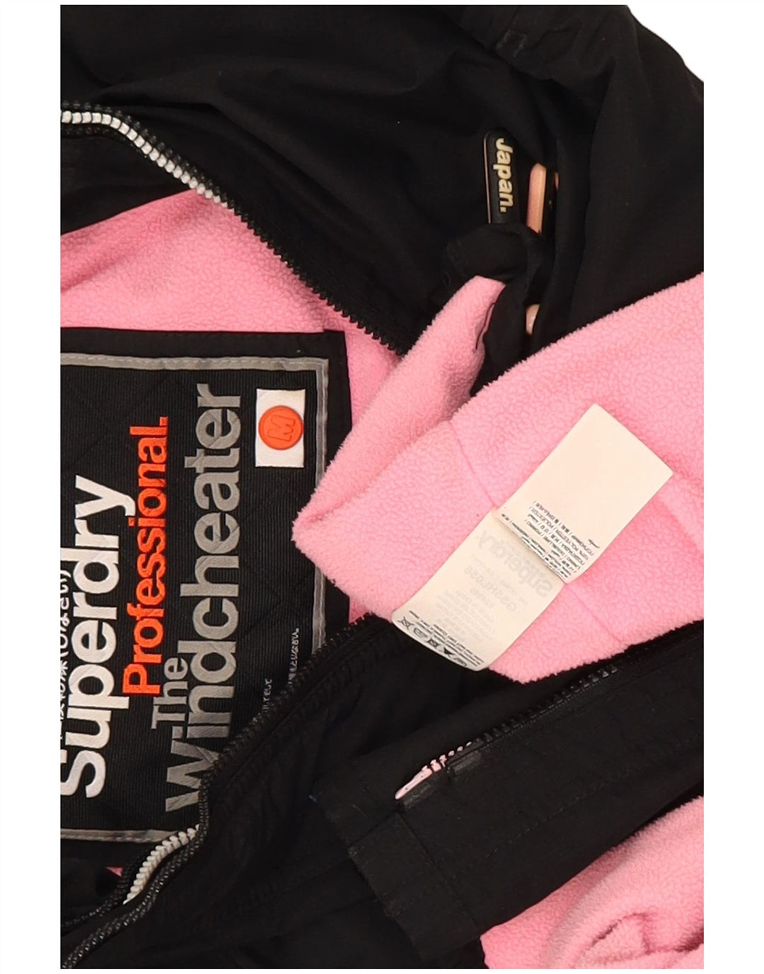 Женская ветровка Superdry The Windcheater UK 12, средний черный