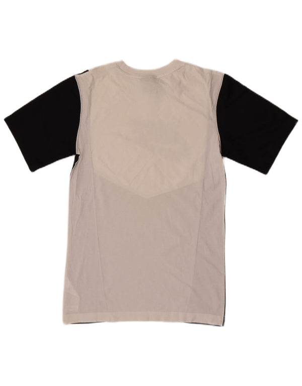 Мужская футболка с рисунком Nike Top XS, черная, хлопковая с цветными блоками