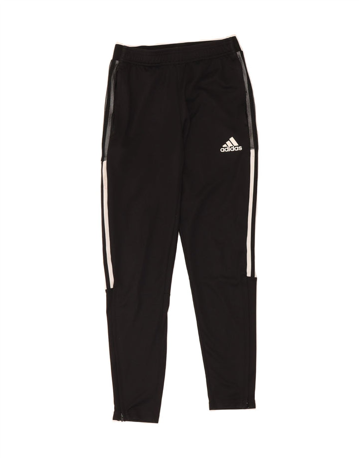 ADIDAS Mens Aeroready Tracksuit Trousers Small  Black Polyester Vintage Adidas and Second-Hand Adidas from Messina Hembry 