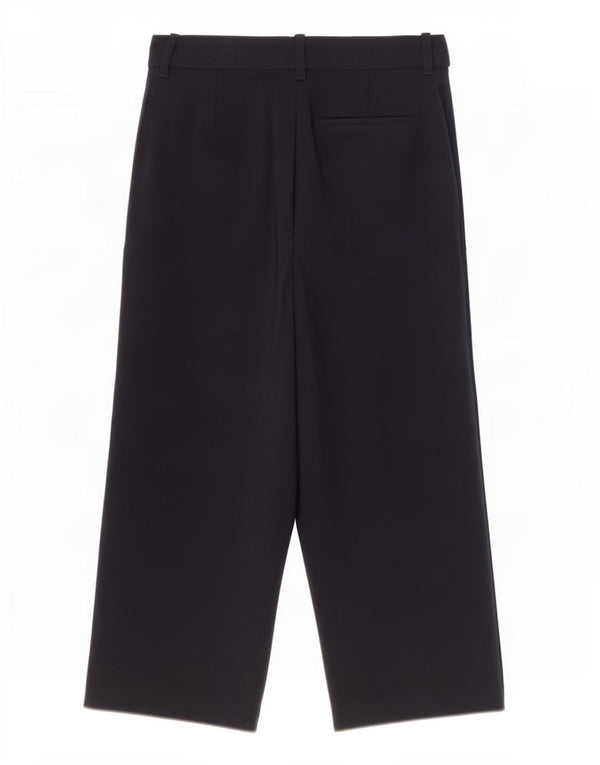 Женские укороченные брюки с высокой талией Marks & Spencer UK 8 Small W28 L24 Темно-синие
