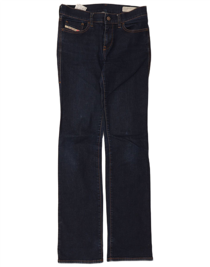 Женские узкие джинсы Diesel W27 L32, синие, хлопок