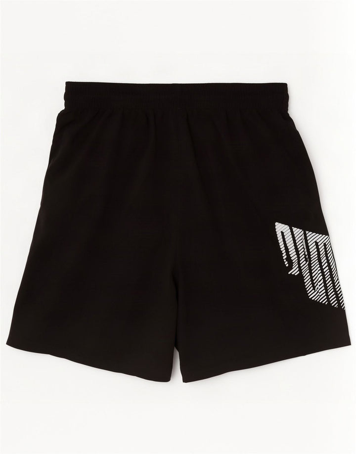 Мужские спортивные шорты Puma с рисунком 2XL, черные, полиэстер