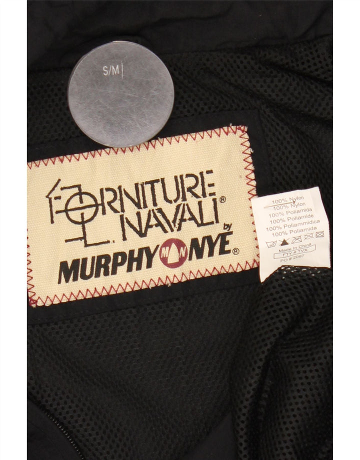 Мужская непромокаемая куртка свободного покроя Murphy & Nye UK 36, маленькая черная