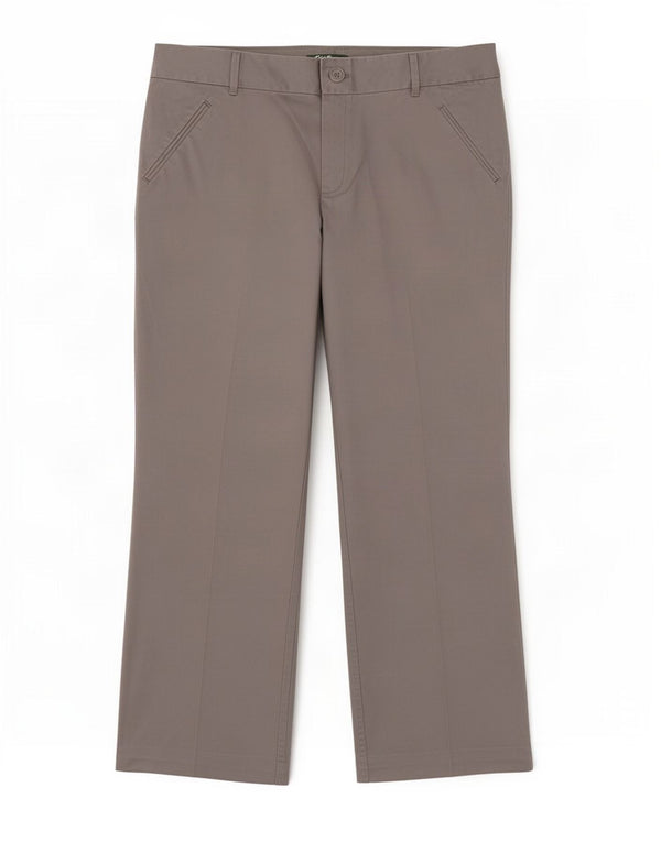 Женские брюки чинос Eddie Bauer Blakely Fit, размер США 16, размер 2XL, W36 L28, серый хлопок