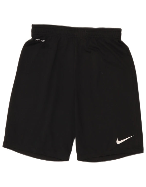 Мужские спортивные шорты Nike Dri Fit, средний черный полиэстер