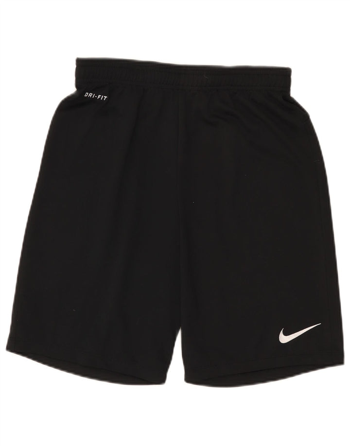 Мужские спортивные шорты Nike Dri Fit, средний черный полиэстер