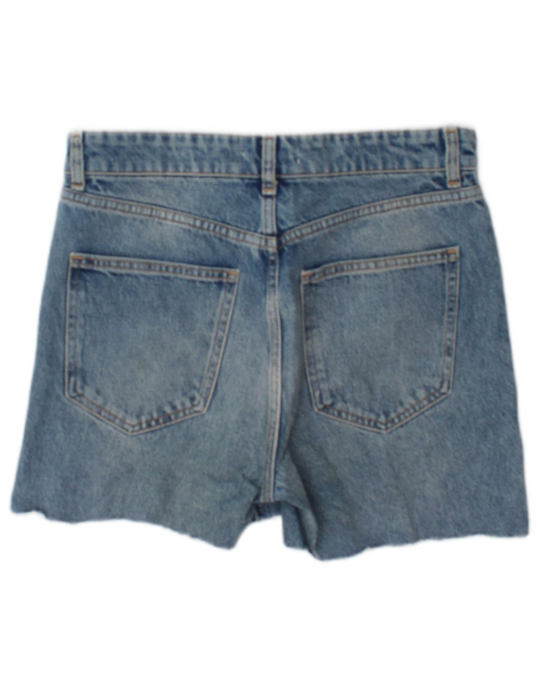 Женские джинсовые шорты Zara EU 38, маленькие W28, синие