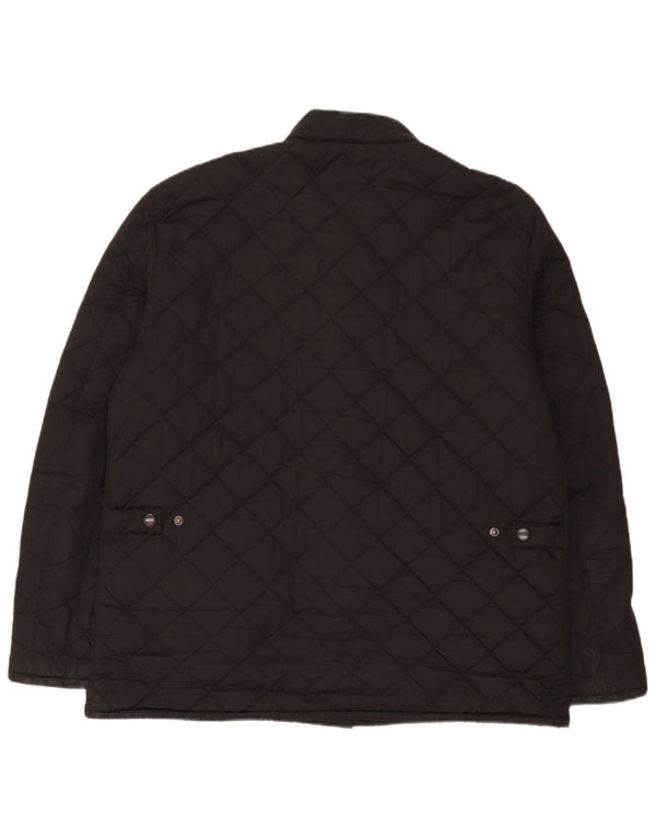 Мужская стеганая куртка Barbour UK 42 XL, черный полиэстер