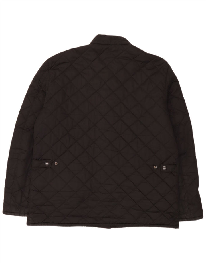 Мужская стеганая куртка Barbour UK 42 XL, черный полиэстер
