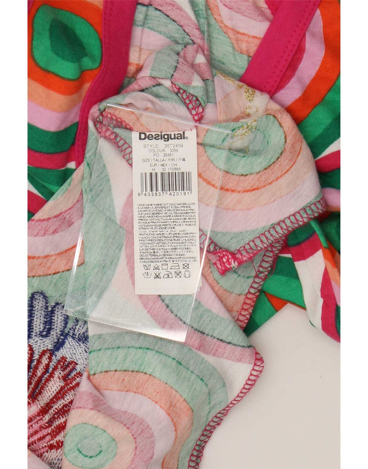 Женский жилет с рисунком Desigual UK 12, средний, разноцветный, с геометрическим узором
