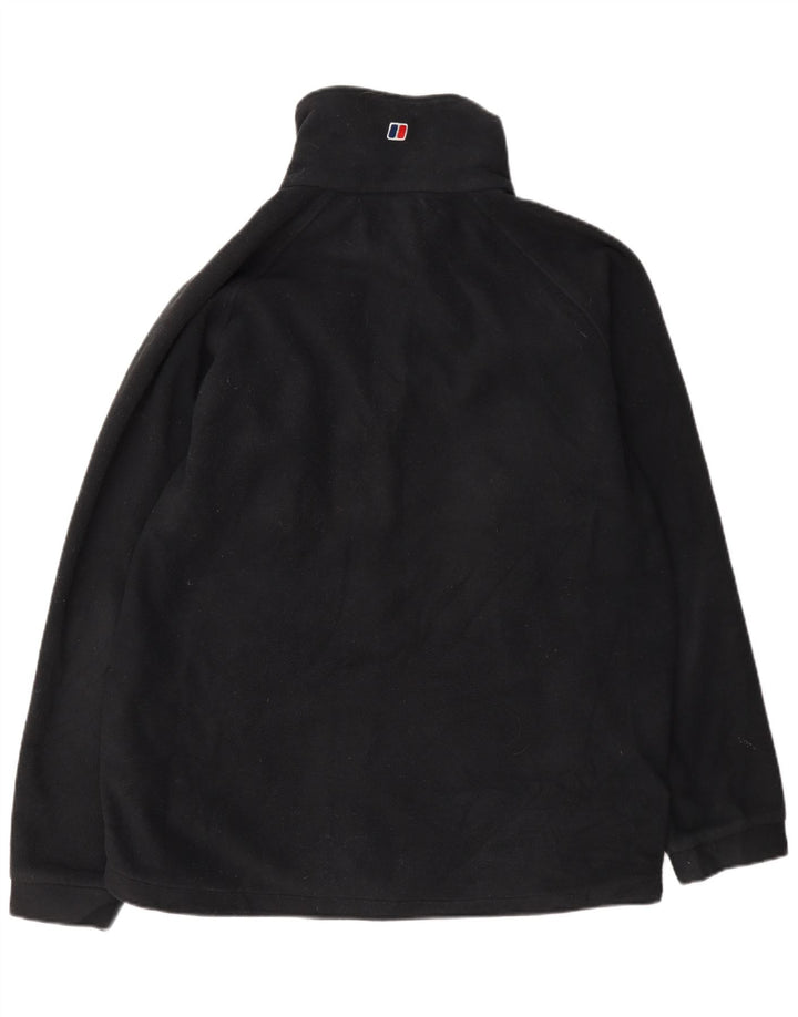 Мужская флисовая куртка Berghaus UK 40, большая черная, полиэстер