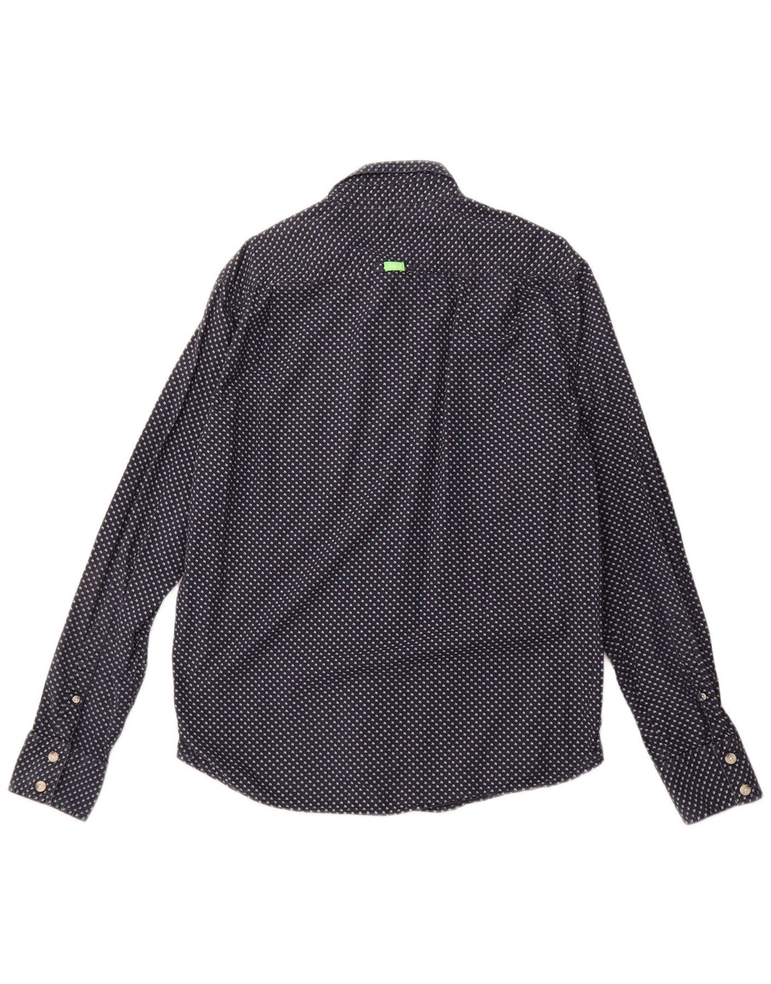 SUPERDRY Мужская рубашка с рисунком 2XL Темно-синий в пятнистый цвет