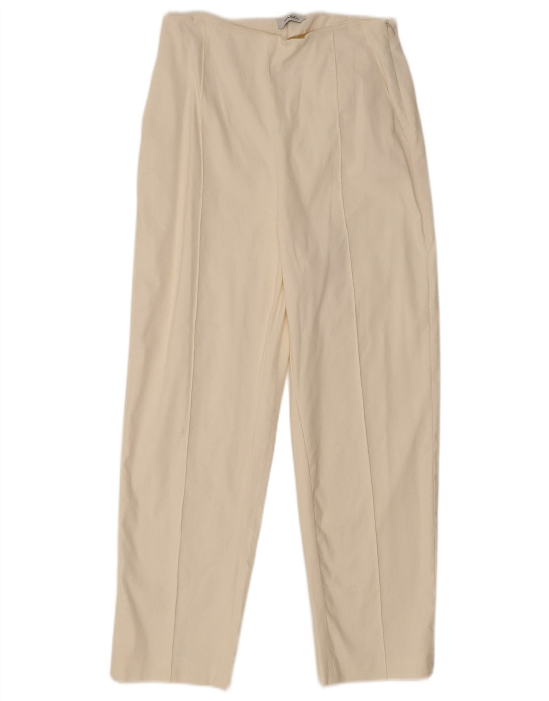 Женские укороченные зауженные брюки Max & Co. W28 L25 Off White
