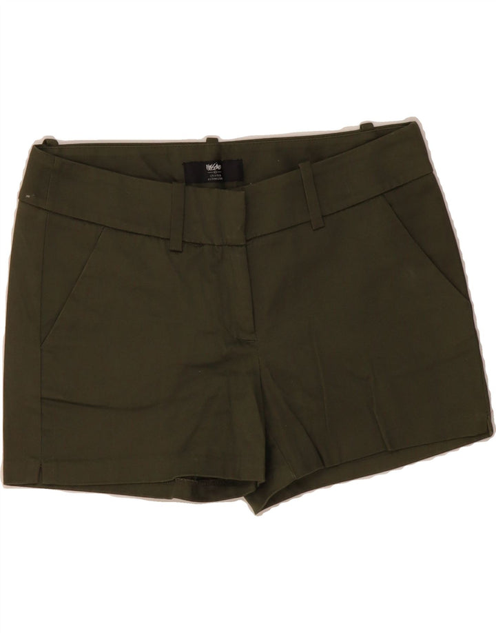 MOSSIMO Womens Chino Shorts US 2 XS W30  Khaki Cotton Vintage Mossimo and Second-Hand Mossimo from Messina Hembry 