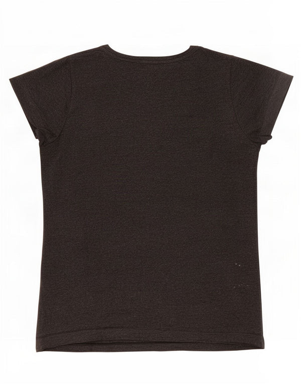 Женская футболка с рисунком Diesel Top UK 10, маленькая, серая
