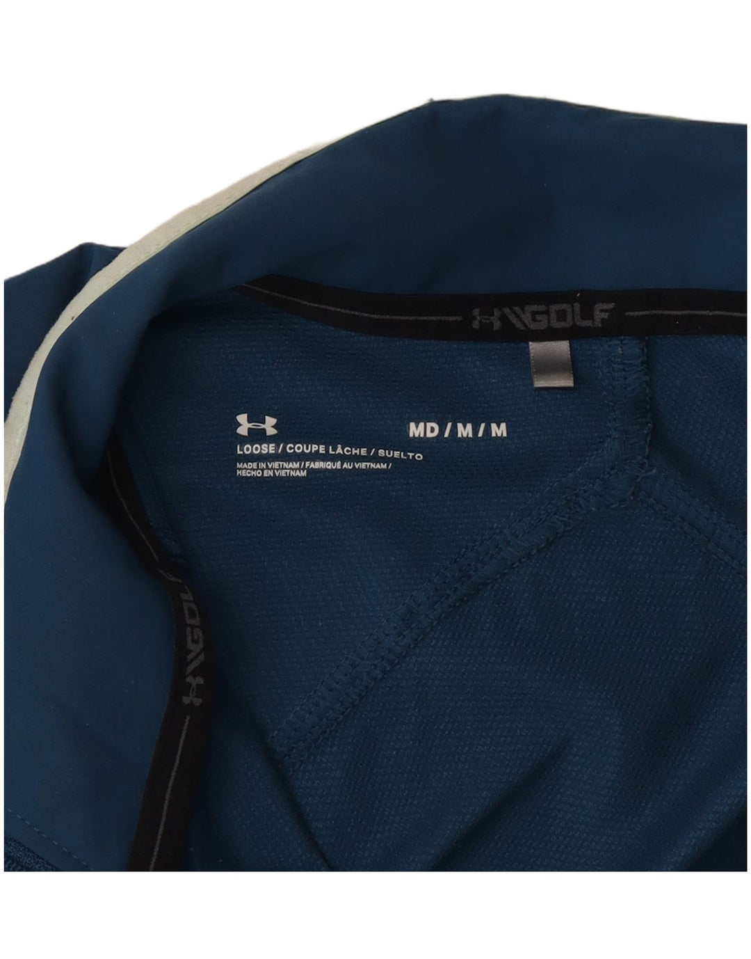 Мужской пуловер с рисунком Under Armour, спортивный костюм, верхняя куртка, средний синий спортивный костюм