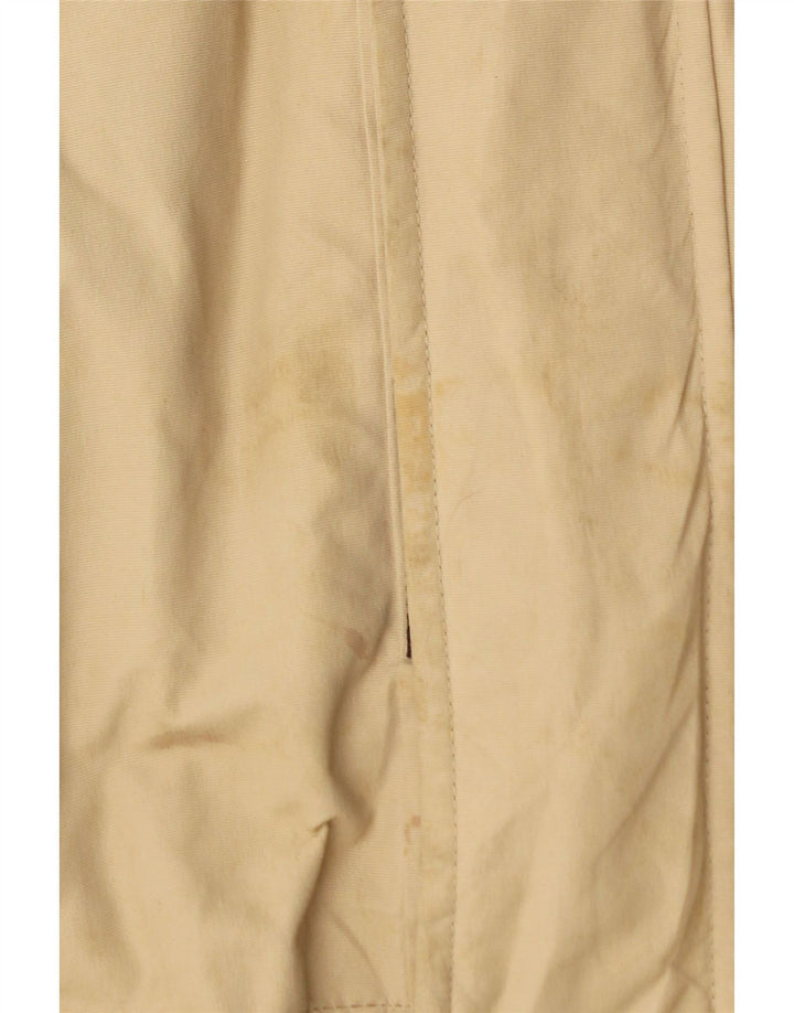 Мужская ветровка ASICS с капюшоном UK 36, маленькая, бежевый, полиамид