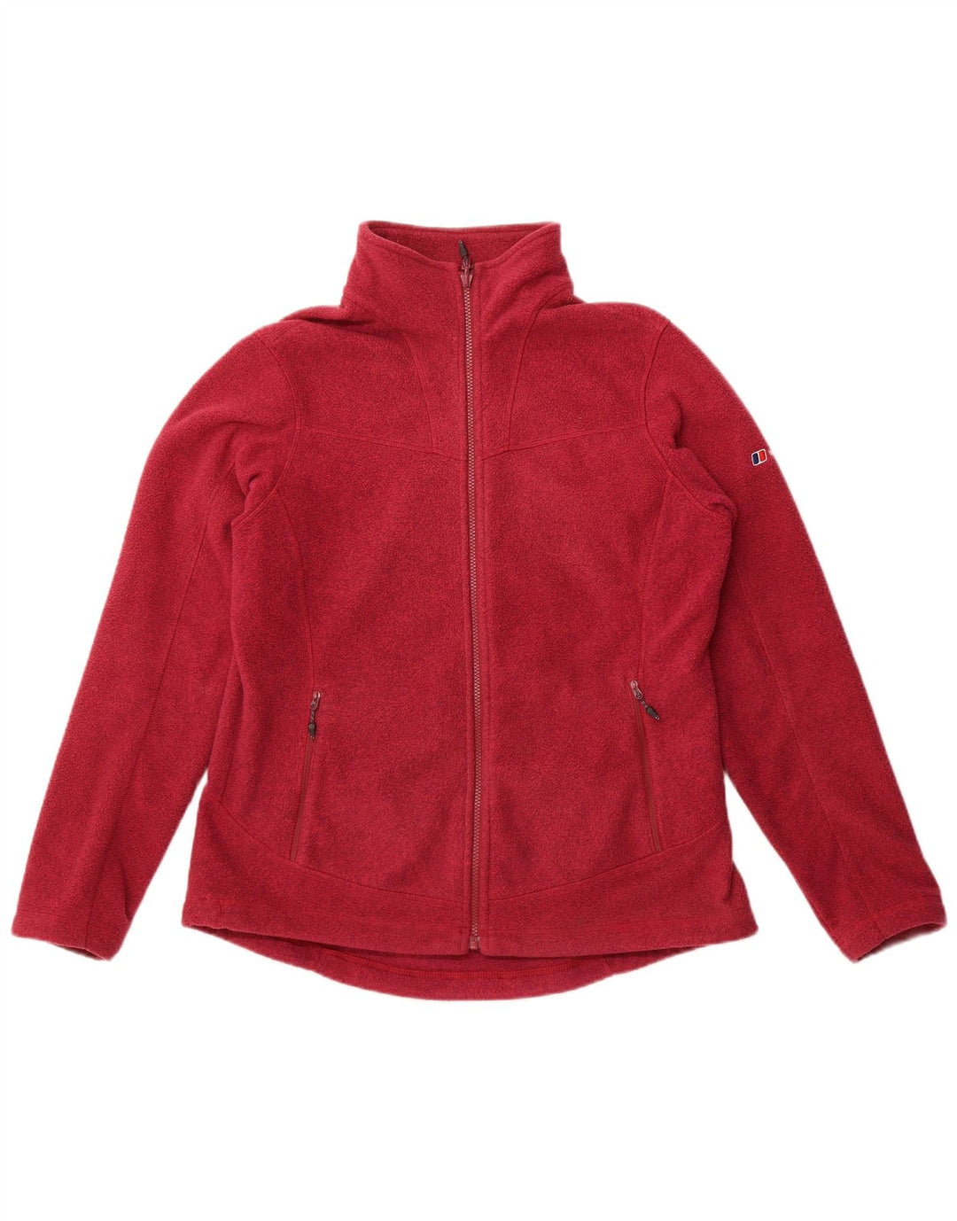 Женская флисовая куртка Berghaus UK 16, большая бордовая