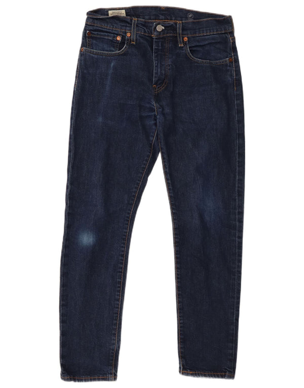 Мужские зауженные зауженные джинсы Levi's 512 W31 L27 Темно-синие