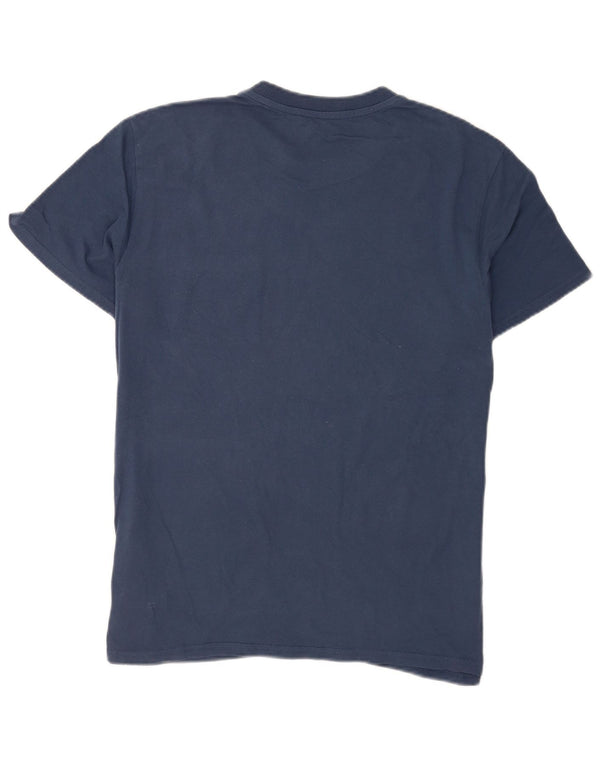 Billabong Мужская футболка Top Medium Темно-синяя хлопковая