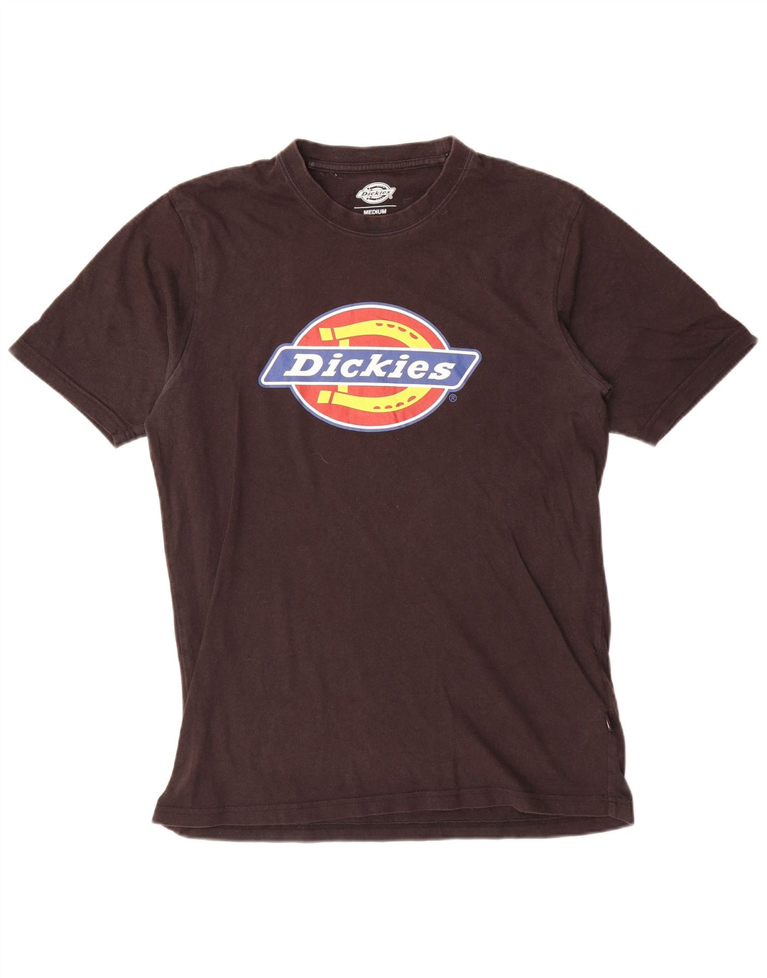 Мужская футболка с рисунком Dickies, средний черный хлопковый топ