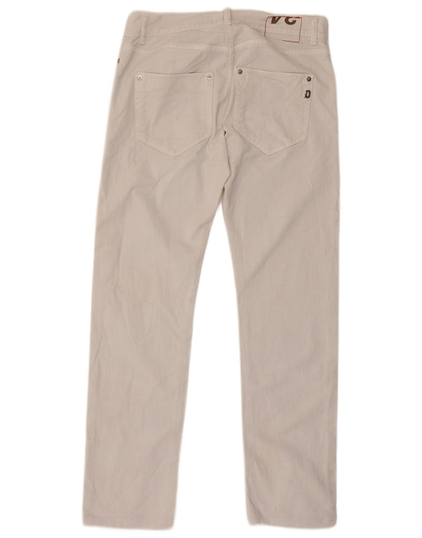 Мужские прямые джинсы Dondup Sam W34 L32, белый хлопок